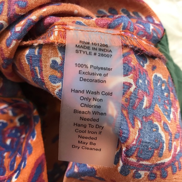 Soft Surroundings Moroccan Print Tunic Top - Picture 8 of 8